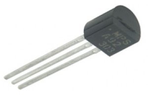 Photo d'un transistor